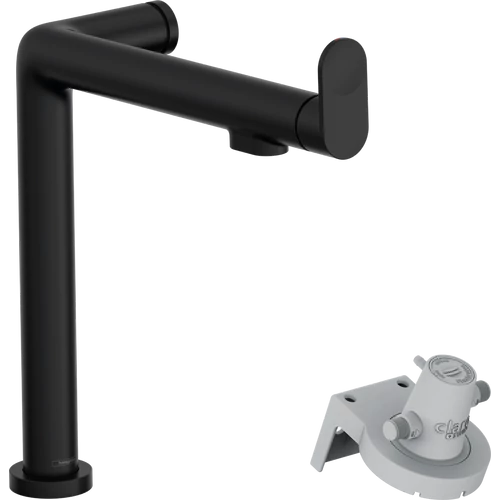 Hansgrohe Aqittura M91 Vízszűrős konyhai csaptelep 240, 1jet matt fekete 76804670
