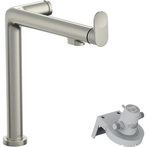 Hansgrohe Aqittura M91 Vízszűrős konyhai csaptelep 240, 1jet nemesacél felület 76804800