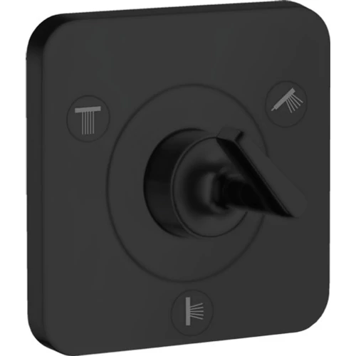 Axor Citterio E Trio/Quattro színkészlet szelepekkel, matt fekete 36772670