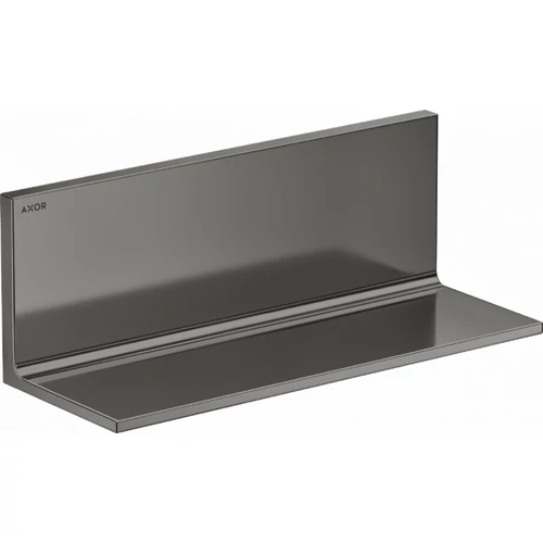 Axor Universal 30 cm hosszúságú szögletes polc, polírozott fekete króm 42644330