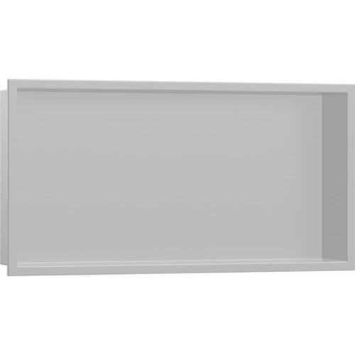 Hansgrohe XtraStoris Original Falfülke integrált kerettel, 30x60x10 cm, rozsdamentes acél hatású 56064800