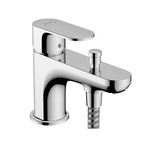 Hansgrohe Rebris S Egykaros kád- és zuhanycsaptelep Monotrou, 2 átfolyási mennyiséggel, króm 72436000
