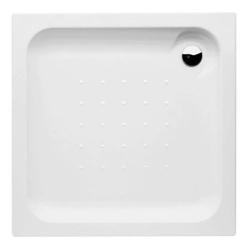 JIKA DEEP BY akril négyszögletes zuhanytálca, beépített, 90x90 cm, fehér H2118320000001