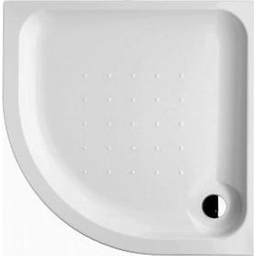 JIKA DEEP BY akril íves zuhanytálca, 80x80 cm, önhordó, fehér H2138210000001