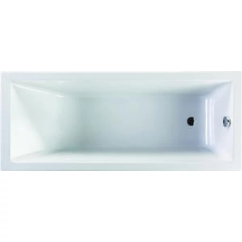 JIKA CUBITO 160x75 cm egyenes akril kád, láb nélkül 201 L H2214200000001