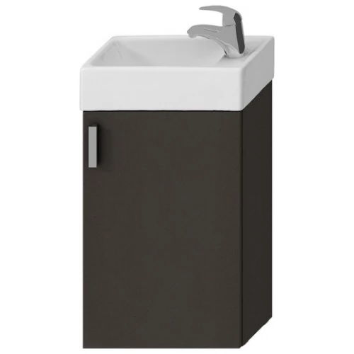 JIKA PETIT mosdószekrény, a 40x23 cm-es mosdóval, szürke H4535111753011