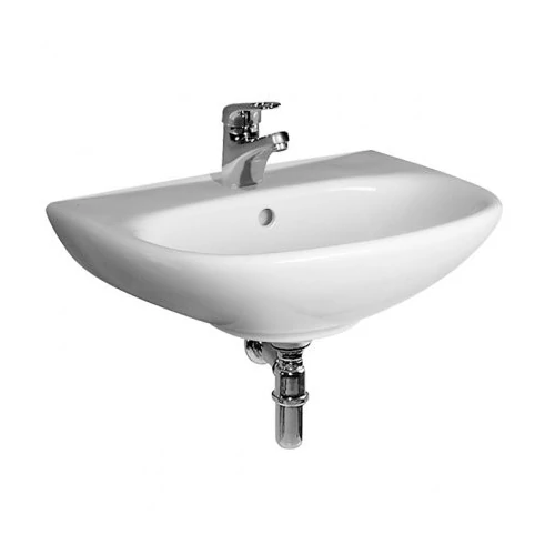 JIKA ZETA kézmosó 50x40 cm, csaplyukkal, fehér H8103900001041