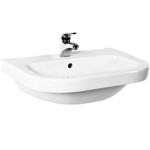 JIKA DEEP BY mosdó 60 cm, csaplyukkal, fehér H8126130001041