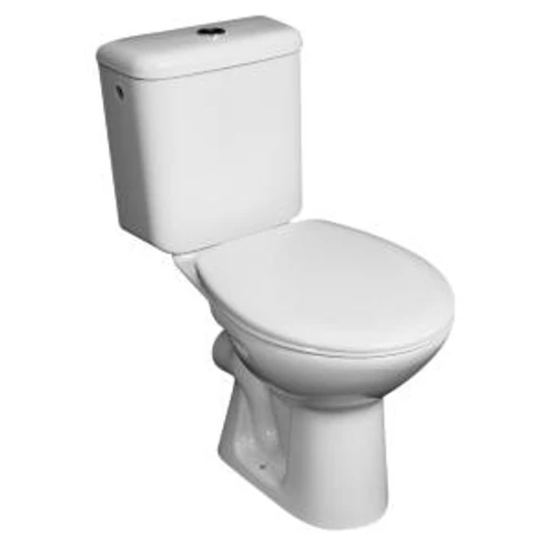 JIKA ZETA monoblokkos WC, mélyöblítésű, hátsó kifolyású, vízbevezetés oldalt H8253960002411