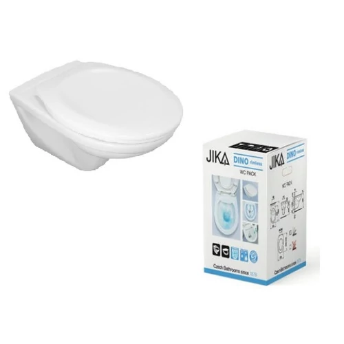 JIKA Dino rimless fali WC lassú záródású wc ülőkével H8603770000001