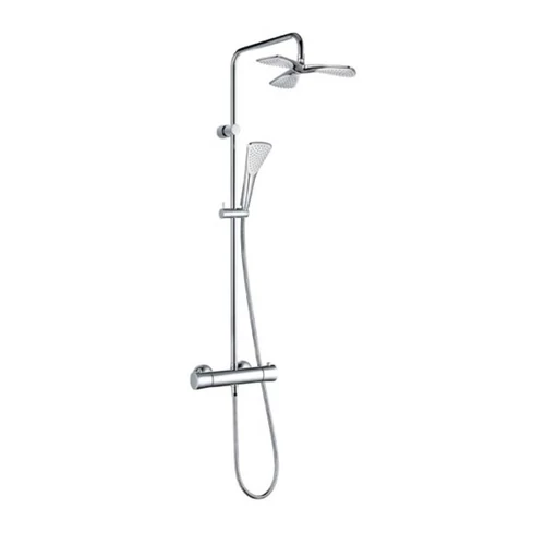 KLUDI Fizz Thermostat Dual Shower System 6709505-00