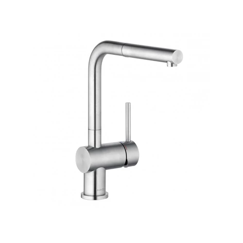 KLUDI L STEEL mosogatócsap dörzscsiszolt nemesacél 45851F877