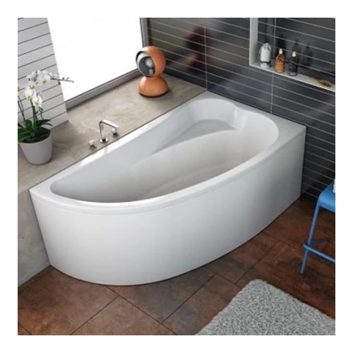 Kolpa-San Calando-L 160x90/MO-1+MIKRO Előlapos aszimmetrikus sarokkád vízmasszázs rendszerrel mikrofúvókákkal 571990 balos