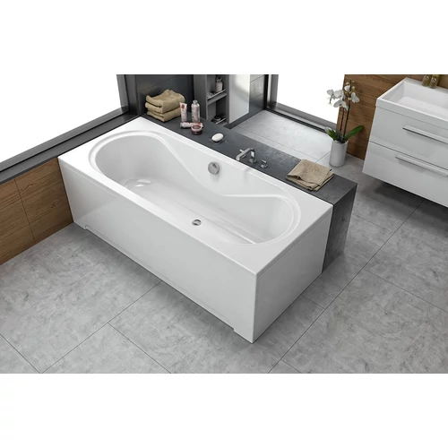 Kolpa-San Carmen 180/MO-1 Előlapos egyenes fürdőkád vízmasszázs rendszerrel 714540