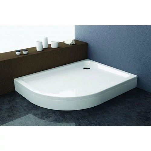 Kolpa-San Malur 100x80/O-L előlapos negyedköríves zuhanytálca 755550