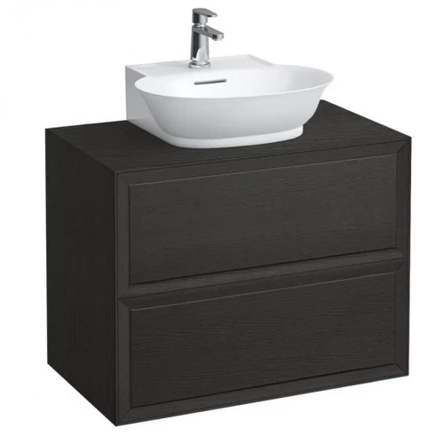 Laufen Fiók elem 800, 2 fiók, 816852 kézmosóhoz, Feketedett tölgy H4060140856281