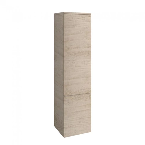 Laufen Magas szekrény, 4 üvegpolcokkal, ajtózsanér jobb oldalon, Fényes tölgy H4831220954791