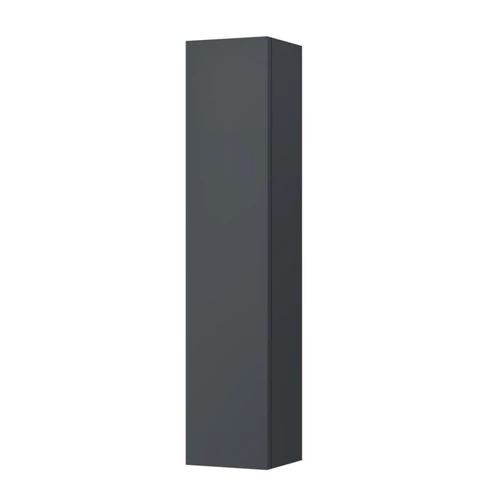 Laufen Magas szekrény 1 ajtóval, bal oldali zsanérral, 4 üvegpolccal, Pala szürke H4082870336421