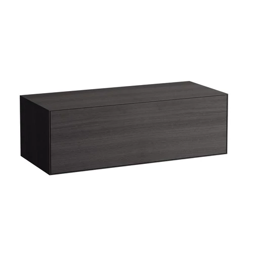 Laufen Alsószekrény. egy fiókos, kivágással a jobb oldalon, Sötét tölgy H4090321502511