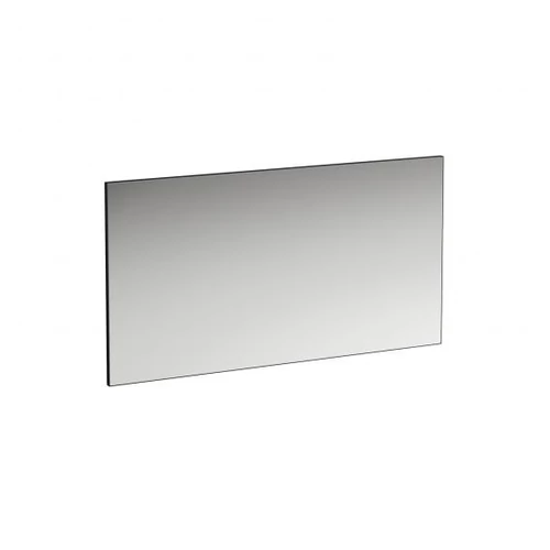 Laufen Tükör alumínium keretben, világítás nélkül, Fekete matt H4474089004501