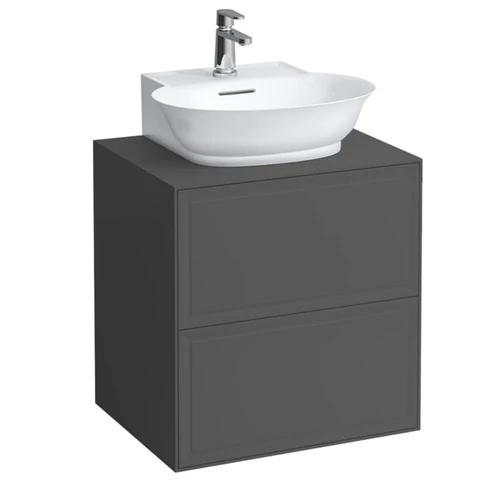 Laufen Fiók elem 600, 2 fiók, 816852 kézmosóhoz, Feketedett tölgy H4060040856281