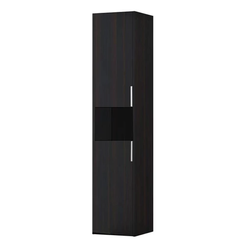 Laufen Magas szekrény - balos, két ajtóval és nyitott térrel, Sötétbarna szil H4026911102631