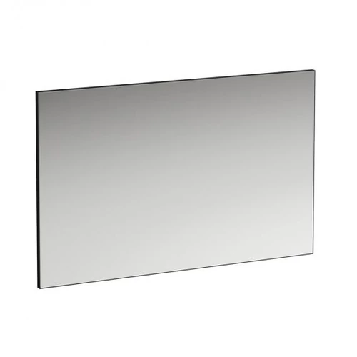Laufen Tükör alumínium keretben, világítás nélkül, Fekete matt H4474069004501
