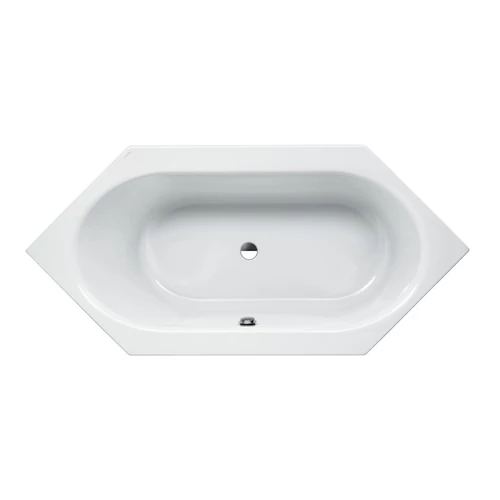 Laufen Hatszögű kád, tartókerettel - standard opció - Fehér H2255210000001