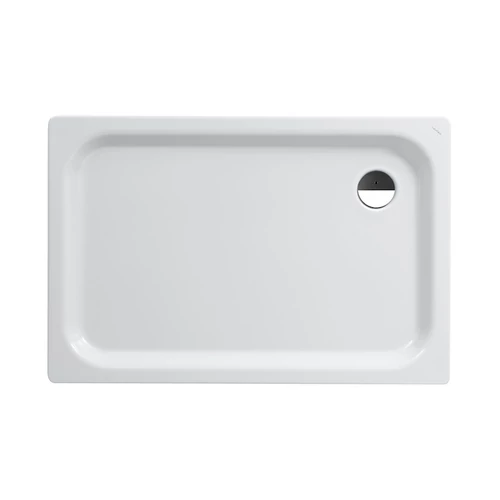 Laufen PLATINA Zuhanytálca - zajcsökkentő alátéttel, Fehér H2150150000401