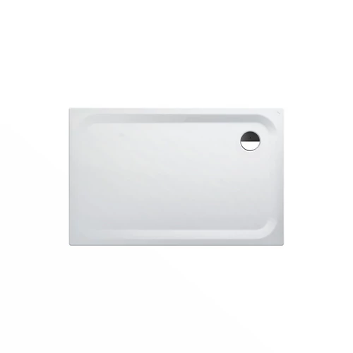 Laufen PLATINA Zuhanytálca - zajcsökkentő alátéttel, Fehér H2150340000401