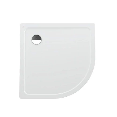 Laufen PLATINA Zuhanytálca - zajcsökkentő alátéttel, Fehér/csúszásgátló H2150096000401