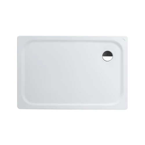 Laufen PLATINA Zuhanytálca - zajcsökkentő alátéttel, Fehér H2150050000401