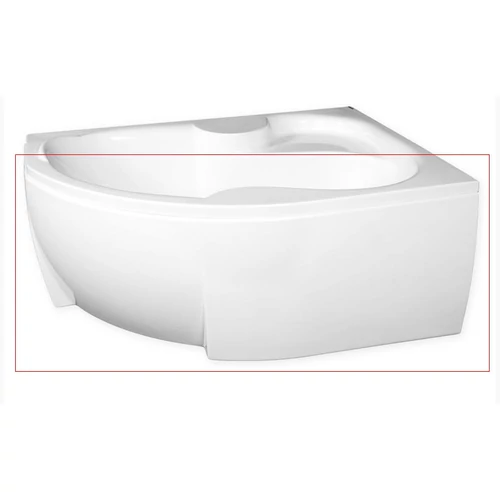 M-Acryl Azalia 150 cm aszimmetrikus sarokkádhoz előlap, jobbos 12226