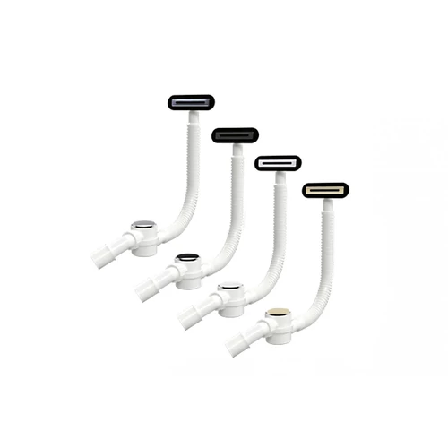 M-Acryl Pro Click-Clack le- és túlfolyó, króm 15245