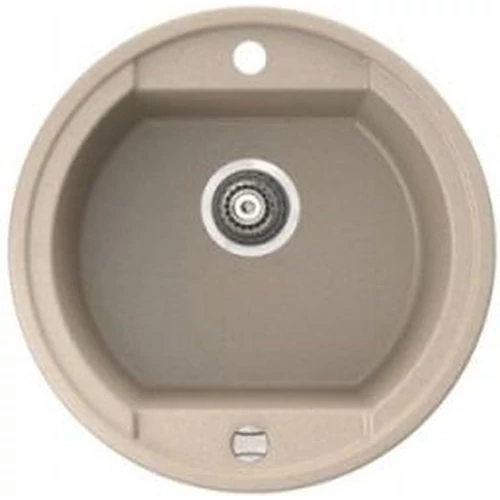 Marmorin OTAGO egymedencés gránit mosogató, kerek, homok 505 803 007