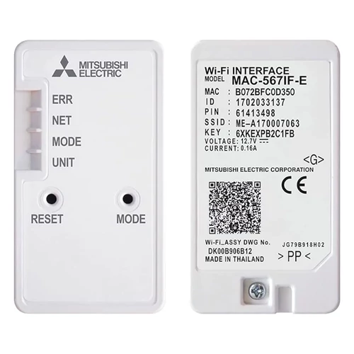 Mitsubishi MAC-567IF-E Wifi adapter