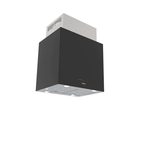 Nodor NorBreeze ISLA CUBE GLASS ECO 60 BK páraelszívó 8545