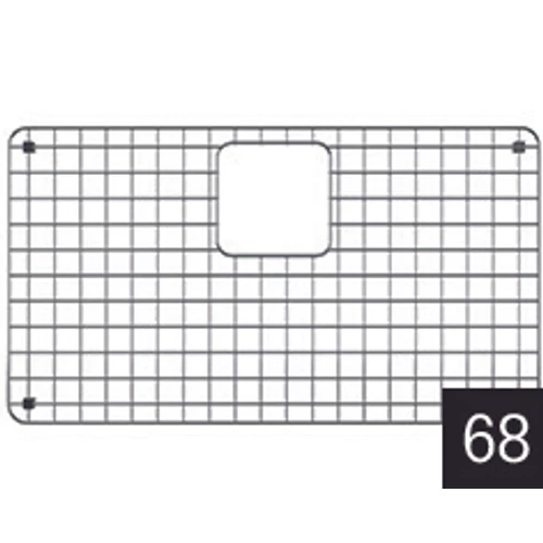 ELLECI AGB01303 Mosogató medencébe tehető alsó rács, L méret AGB01303