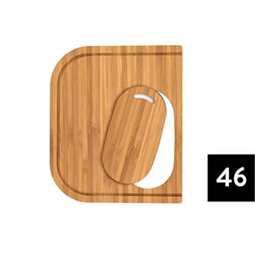 ELLECI ATL01303 Fa vágódeszka SKY 360 mosogatóhoz ATL01303