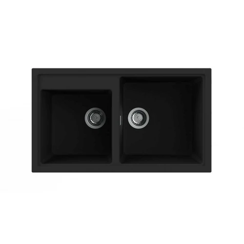 NODOR NorGranite 86.50 2B BK mosogató 4070