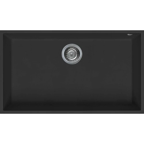 ELLECI Quadra 130 munkalap alá szerelhető mosogató LGQ13040BSO