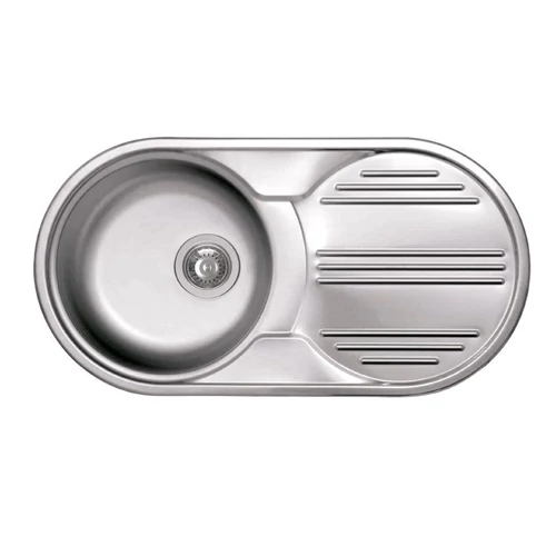 ELLECI Special ROUND 830 SX inox medence bal oldalt LIX830SACRS