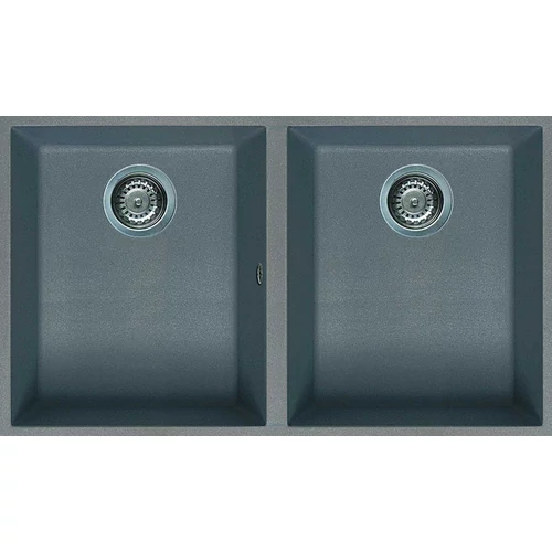 ELLECI Quadra 350 munkalap alá szerelhető mosogató LMQ35073BSO