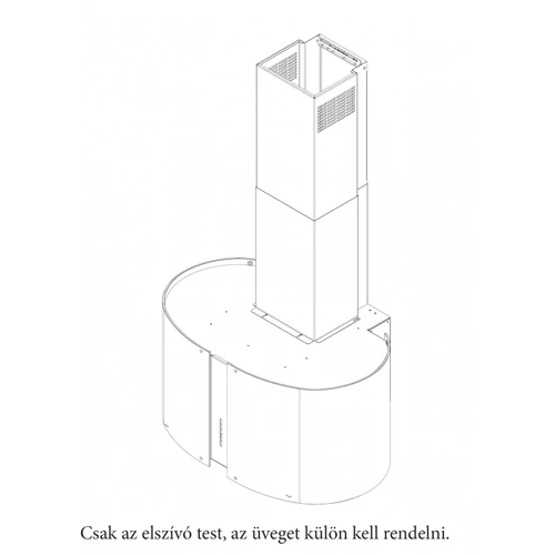 Falmec MIRABILIA ROUND 67 FALI elszívótest páraelszívó CJRN67.E50P2#ZZZI491F