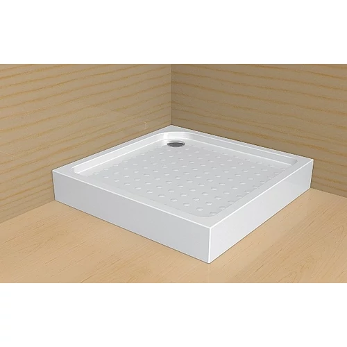 Radaway Rodos C szögletes zuhanytálca szifonnal (előlapos, 90x90 cm, #4K99155-04)