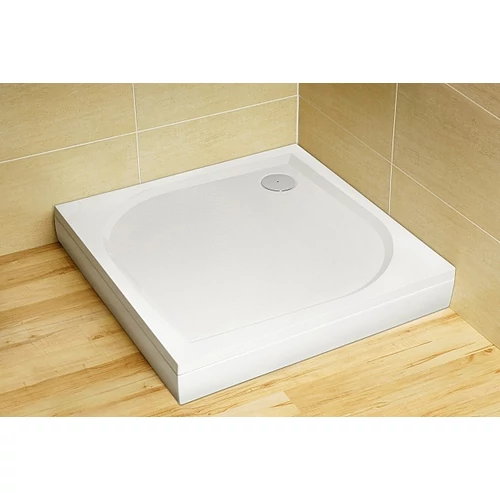 Radaway Paros C szögletes öntöttmárvány zuhanytálca (beépíthető, 100x100 cm, #MBC1010-03-1)