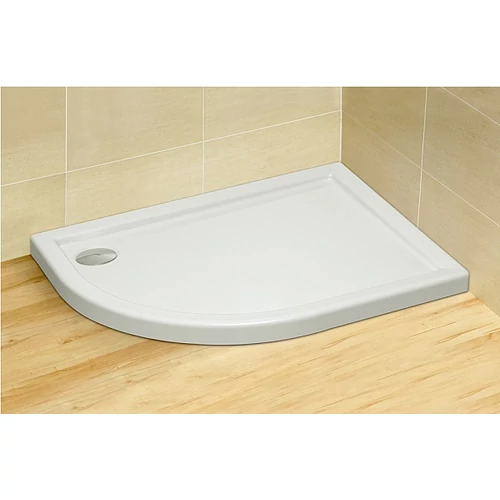 Radaway Tasos E 100x80 szögletes zuhanytálca (beépíthető / balos, 100x80 cm, #STE1086-30L)