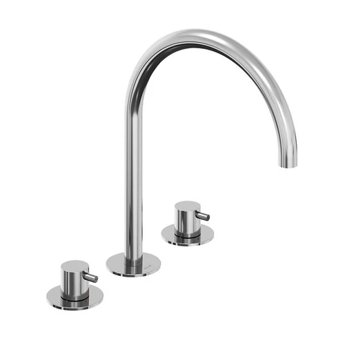 Ravak ES 018.00CR Álló mosdócsaptelep, 3 furatos 270 mm, leeresztő nélkül - Chrome X070195