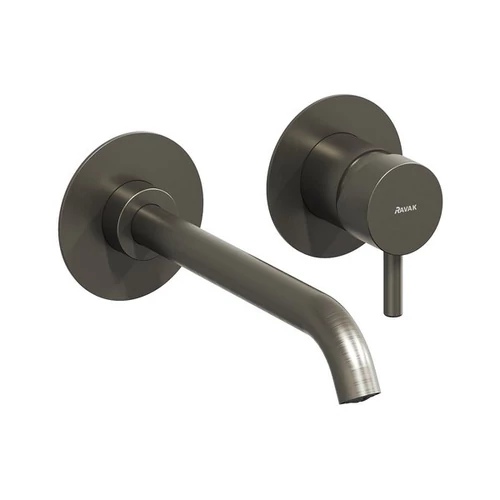 Ravak ES 019.20GB.O1.RB07B Falba süllyesztett mosdócsaptelep belső egység nélkül - Graphite Brushed X070315