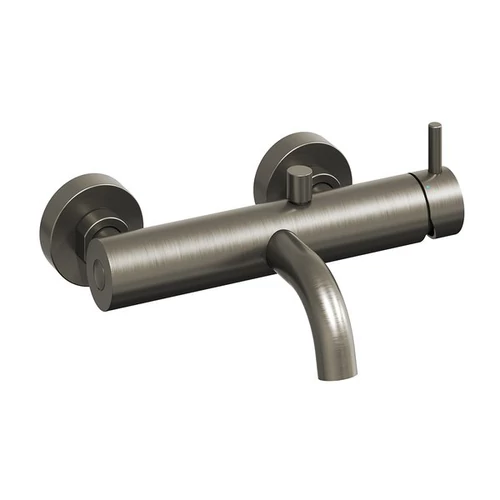 Ravak ES 022.20GB Fali kádcsaptelep zuhanyszett nélkül - Graphite Brushed X070316